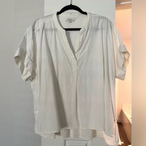 Madewell cream top size XXL
